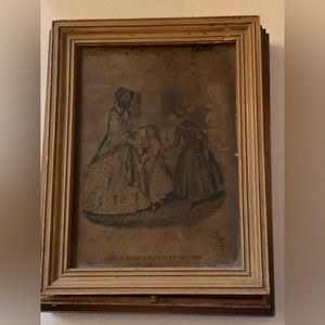 Very old Victorian jewelry box.